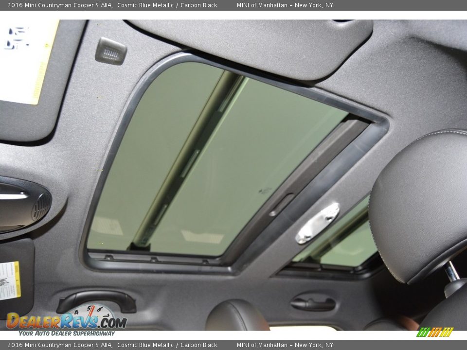 2016 Mini Countryman Cooper S All4 Cosmic Blue Metallic / Carbon Black Photo #10