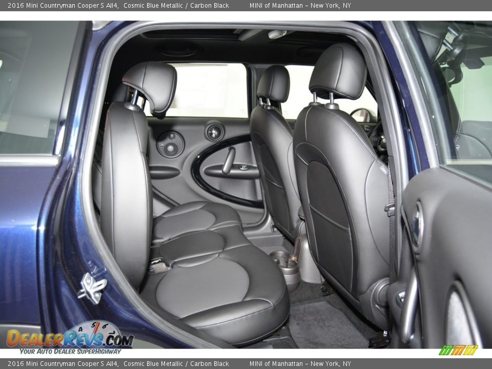 2016 Mini Countryman Cooper S All4 Cosmic Blue Metallic / Carbon Black Photo #12