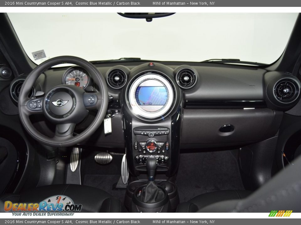 2016 Mini Countryman Cooper S All4 Cosmic Blue Metallic / Carbon Black Photo #13