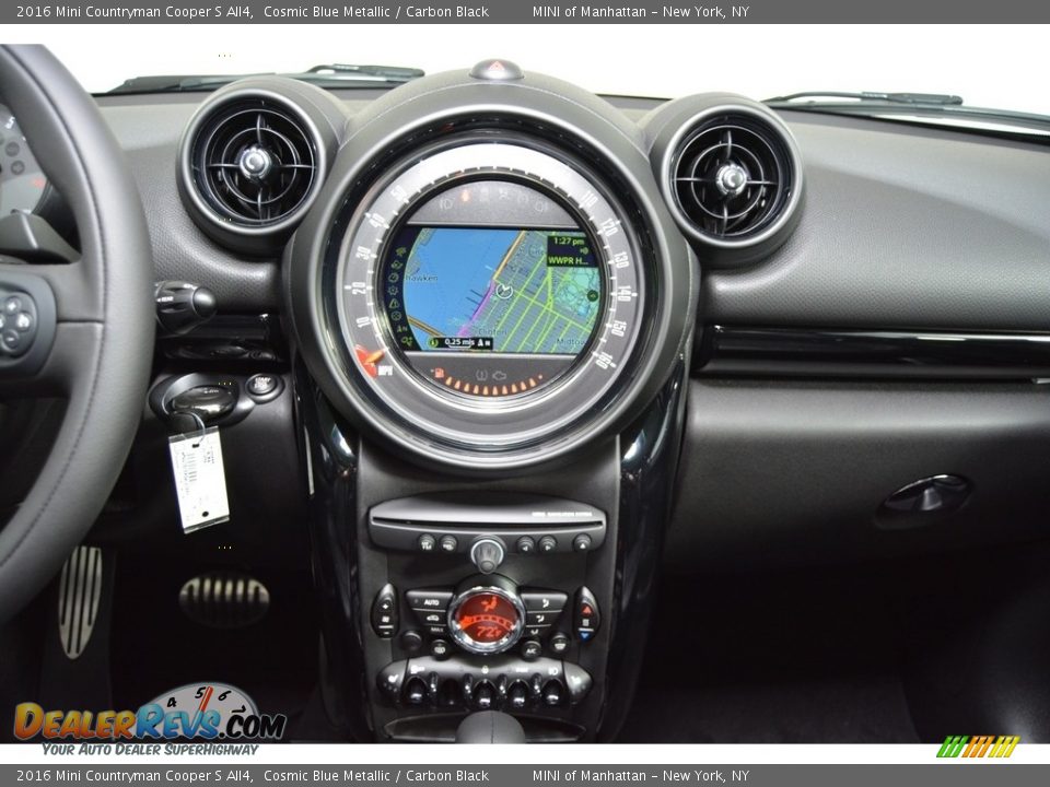 2016 Mini Countryman Cooper S All4 Cosmic Blue Metallic / Carbon Black Photo #14