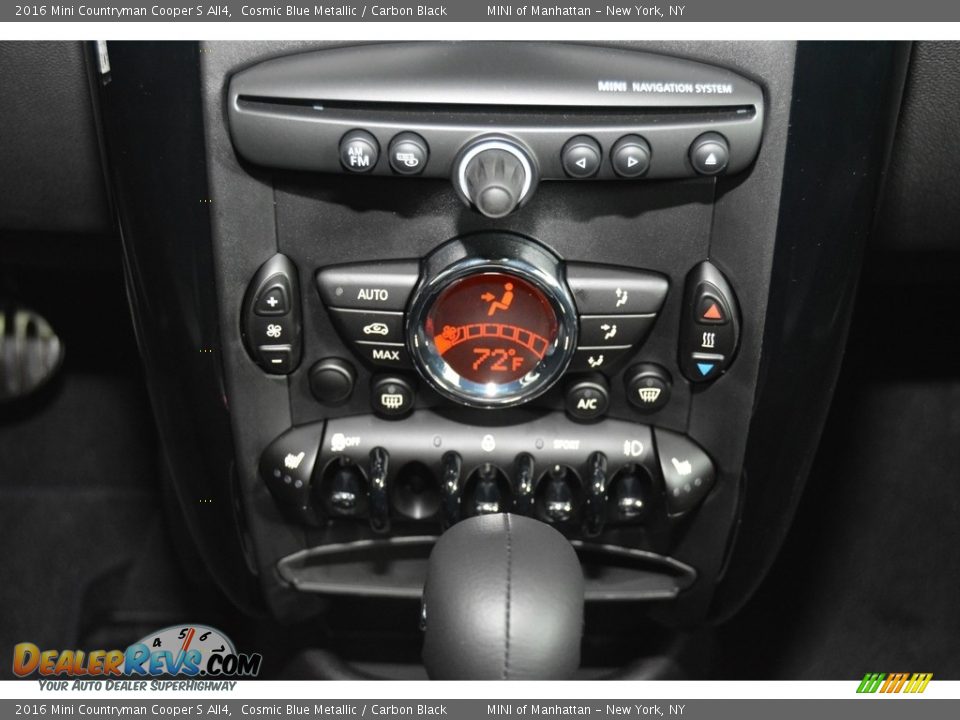 2016 Mini Countryman Cooper S All4 Cosmic Blue Metallic / Carbon Black Photo #15