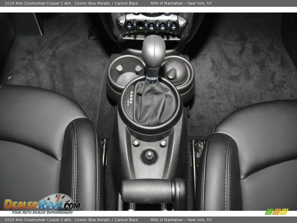 2016 Mini Countryman Cooper S All4 Cosmic Blue Metallic / Carbon Black Photo #16