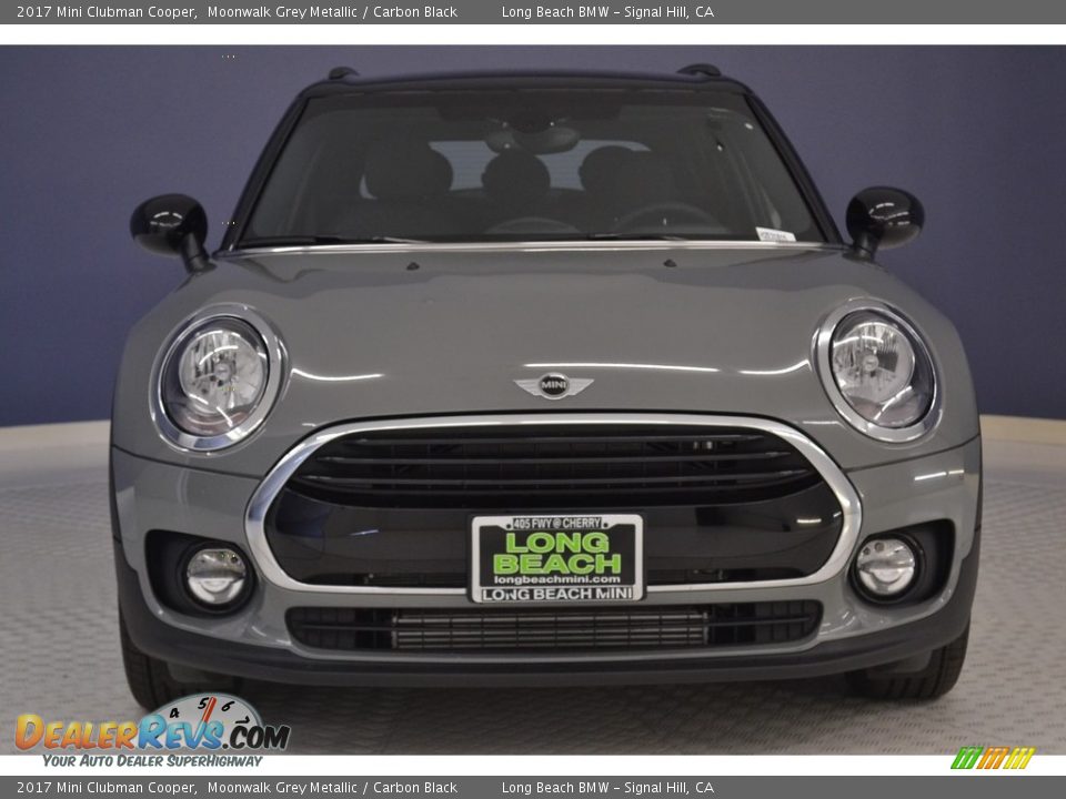 2017 Mini Clubman Cooper Moonwalk Grey Metallic / Carbon Black Photo #2