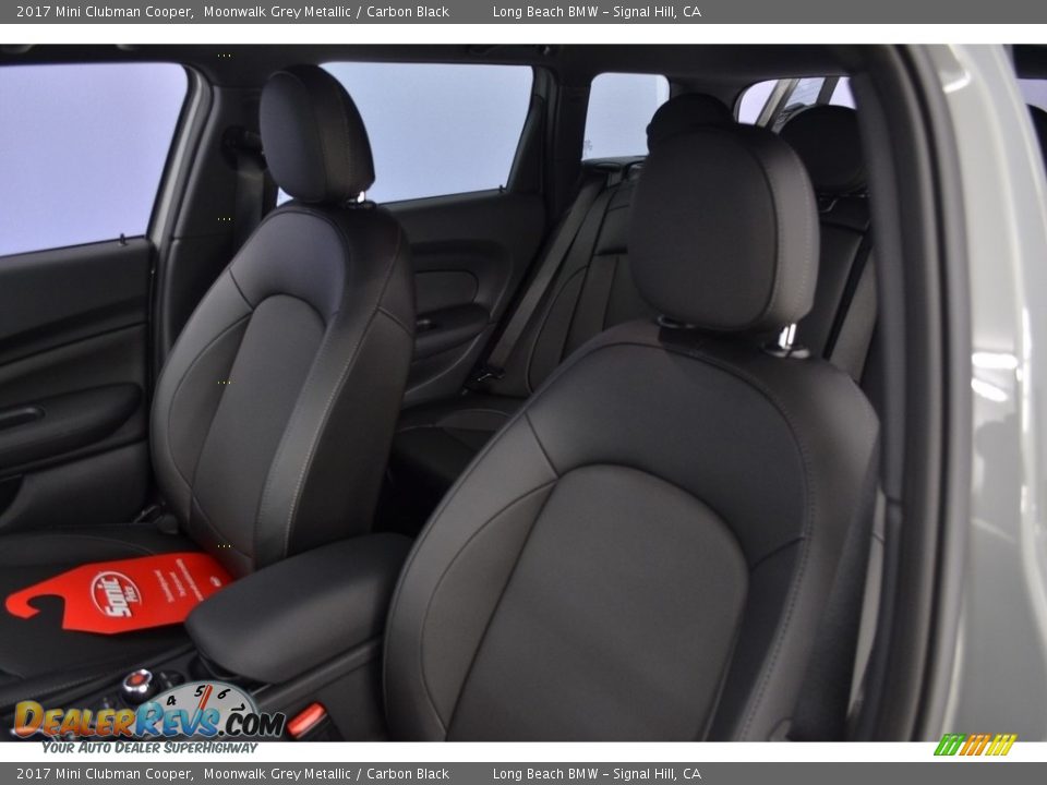 2017 Mini Clubman Cooper Moonwalk Grey Metallic / Carbon Black Photo #8