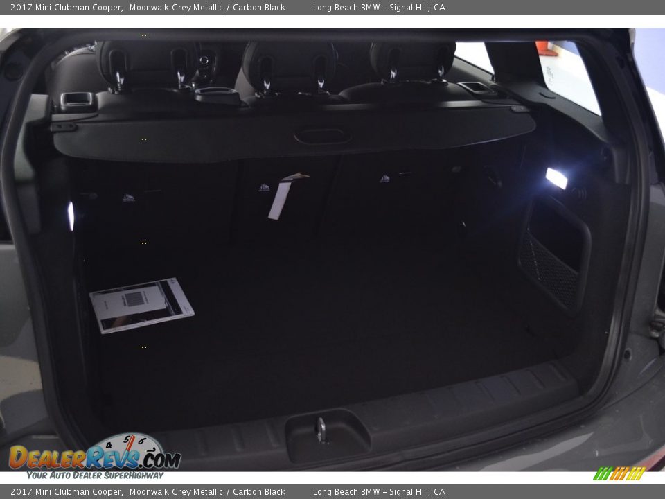 2017 Mini Clubman Cooper Moonwalk Grey Metallic / Carbon Black Photo #10