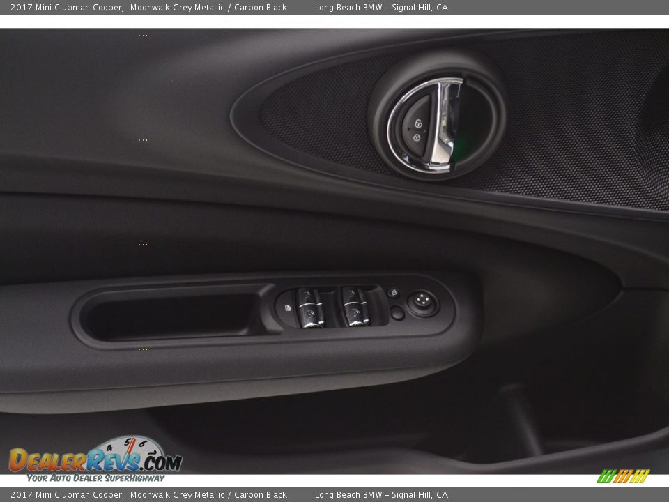 2017 Mini Clubman Cooper Moonwalk Grey Metallic / Carbon Black Photo #11