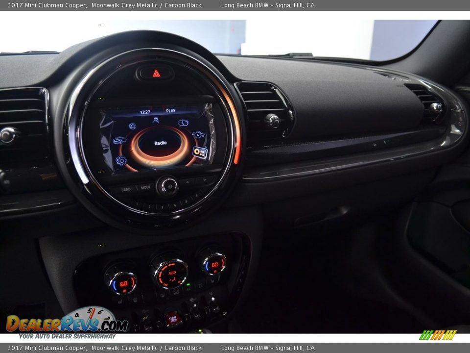 2017 Mini Clubman Cooper Moonwalk Grey Metallic / Carbon Black Photo #13