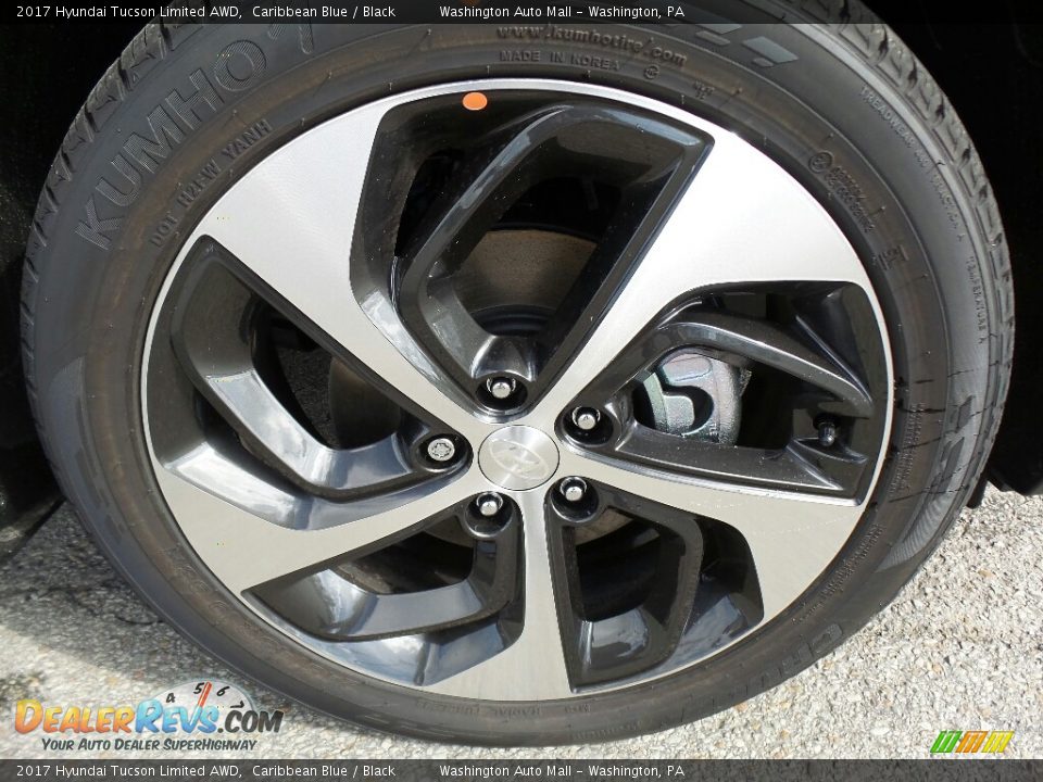 2017 Hyundai Tucson Limited AWD Wheel Photo #3