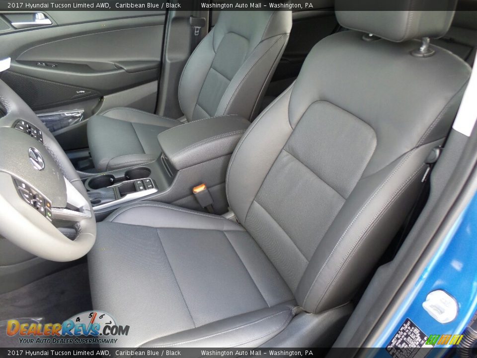 Front Seat of 2017 Hyundai Tucson Limited AWD Photo #10