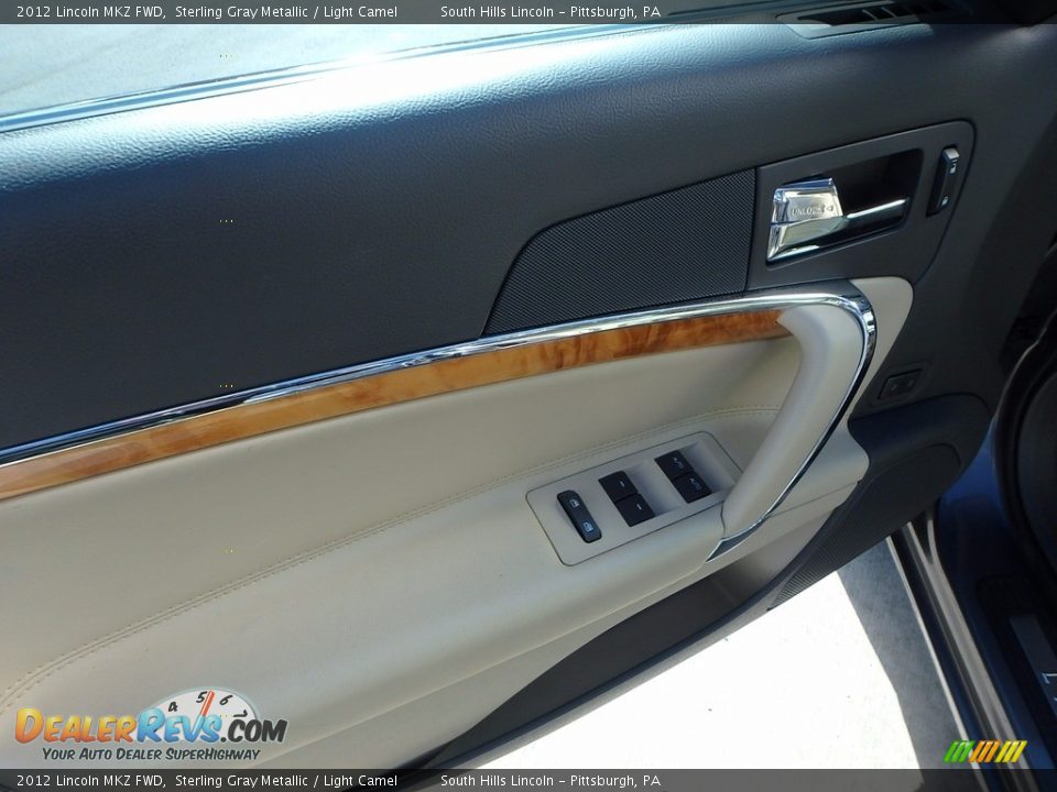 2012 Lincoln MKZ FWD Sterling Gray Metallic / Light Camel Photo #20