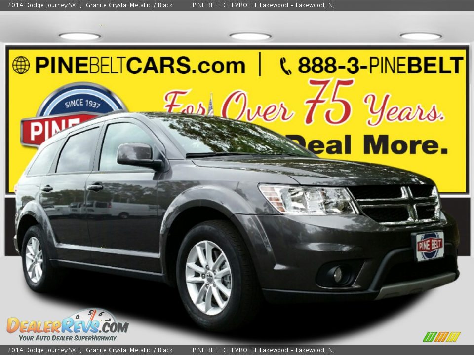 2014 Dodge Journey SXT Granite Crystal Metallic / Black Photo #1