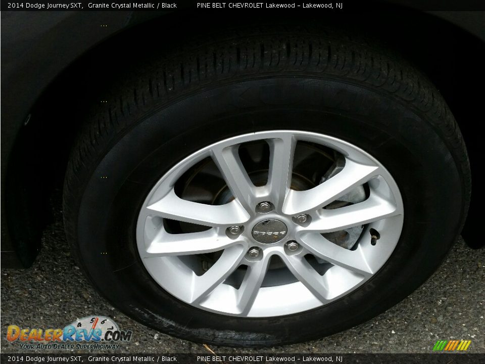 2014 Dodge Journey SXT Granite Crystal Metallic / Black Photo #4