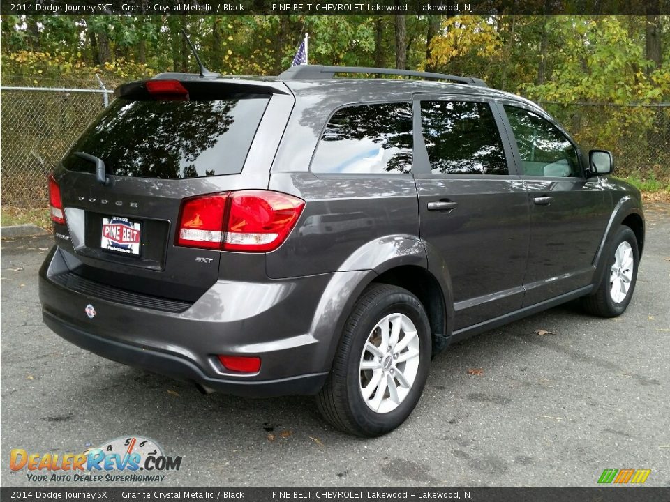 2014 Dodge Journey SXT Granite Crystal Metallic / Black Photo #7