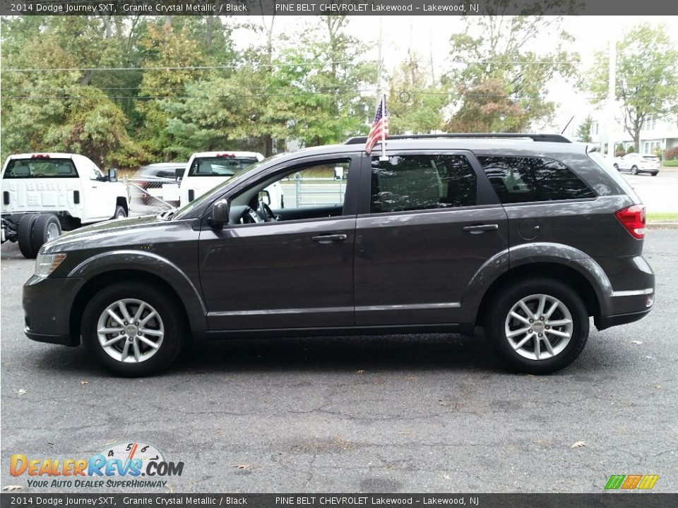2014 Dodge Journey SXT Granite Crystal Metallic / Black Photo #12