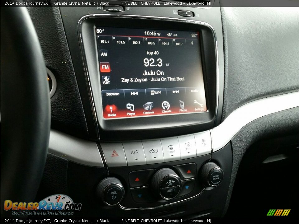 2014 Dodge Journey SXT Granite Crystal Metallic / Black Photo #19
