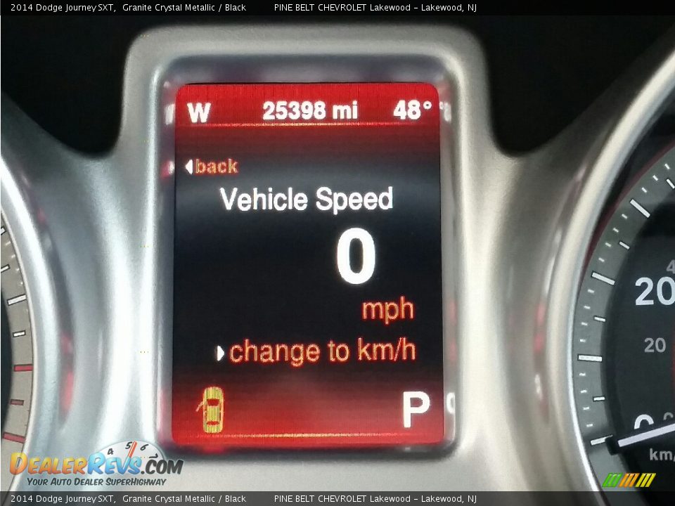 2014 Dodge Journey SXT Granite Crystal Metallic / Black Photo #20