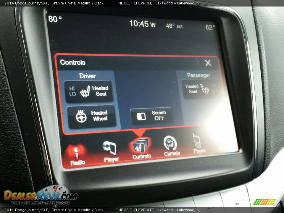 2014 Dodge Journey SXT Granite Crystal Metallic / Black Photo #21