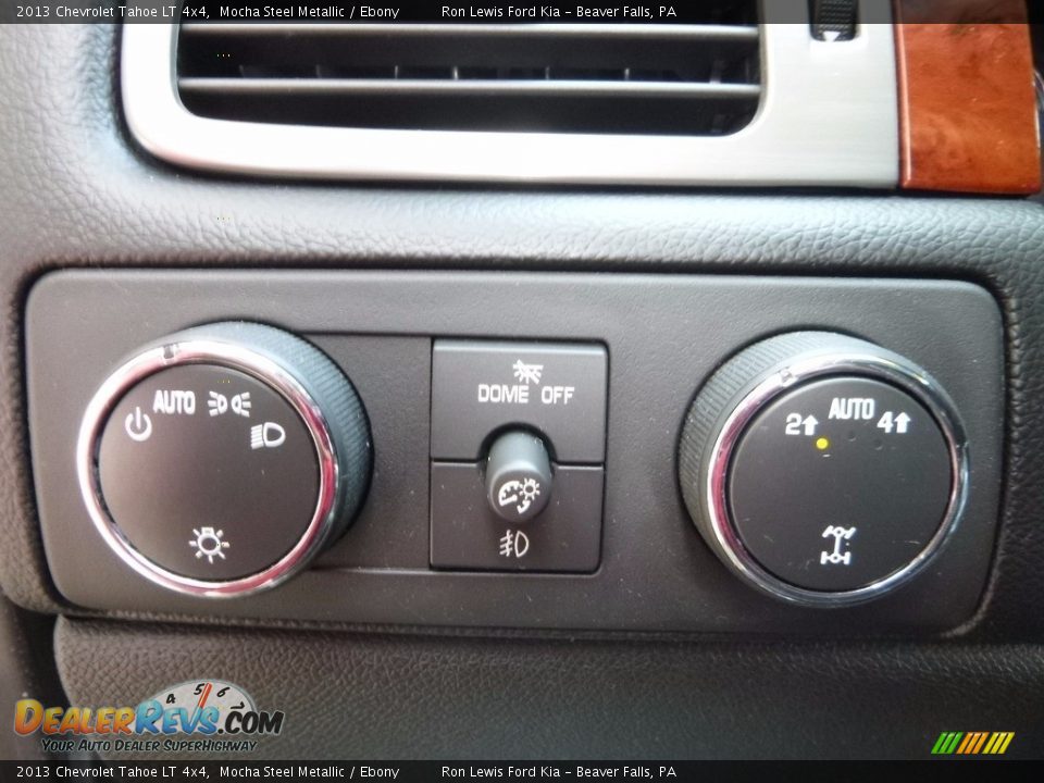 2013 Chevrolet Tahoe LT 4x4 Mocha Steel Metallic / Ebony Photo #16