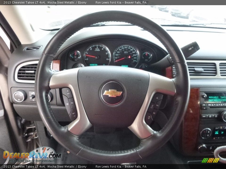 2013 Chevrolet Tahoe LT 4x4 Mocha Steel Metallic / Ebony Photo #17