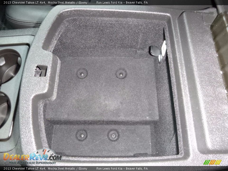2013 Chevrolet Tahoe LT 4x4 Mocha Steel Metallic / Ebony Photo #19