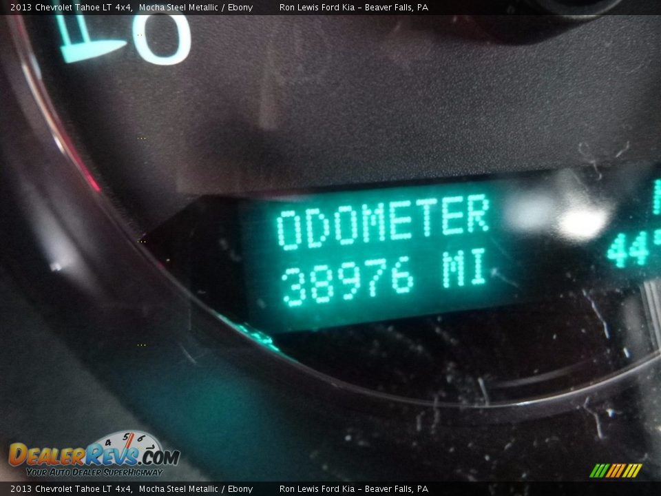 2013 Chevrolet Tahoe LT 4x4 Mocha Steel Metallic / Ebony Photo #20