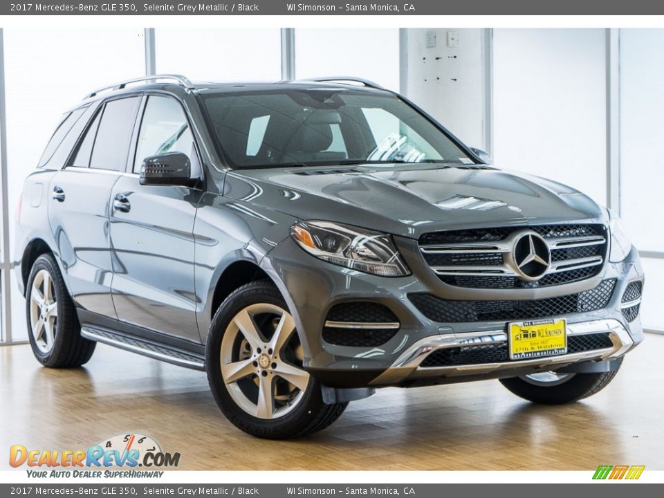 2017 Mercedes-Benz GLE 350 Selenite Grey Metallic / Black Photo #12