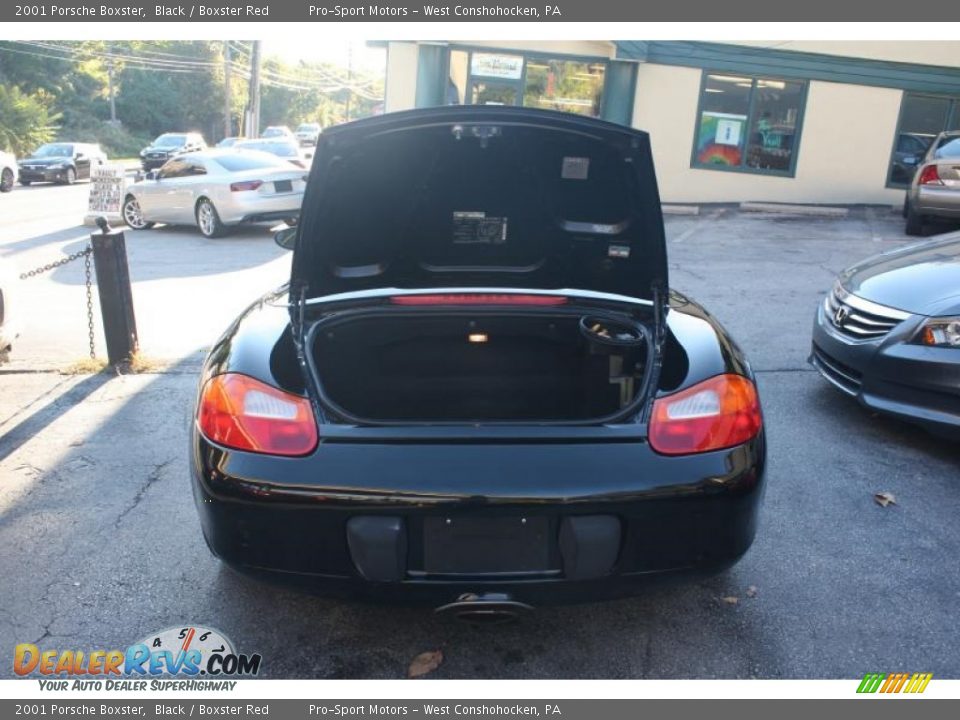2001 Porsche Boxster Black / Boxster Red Photo #30
