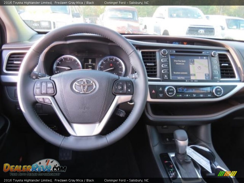 2016 Toyota Highlander Limited Predawn Gray Mica / Black Photo #5