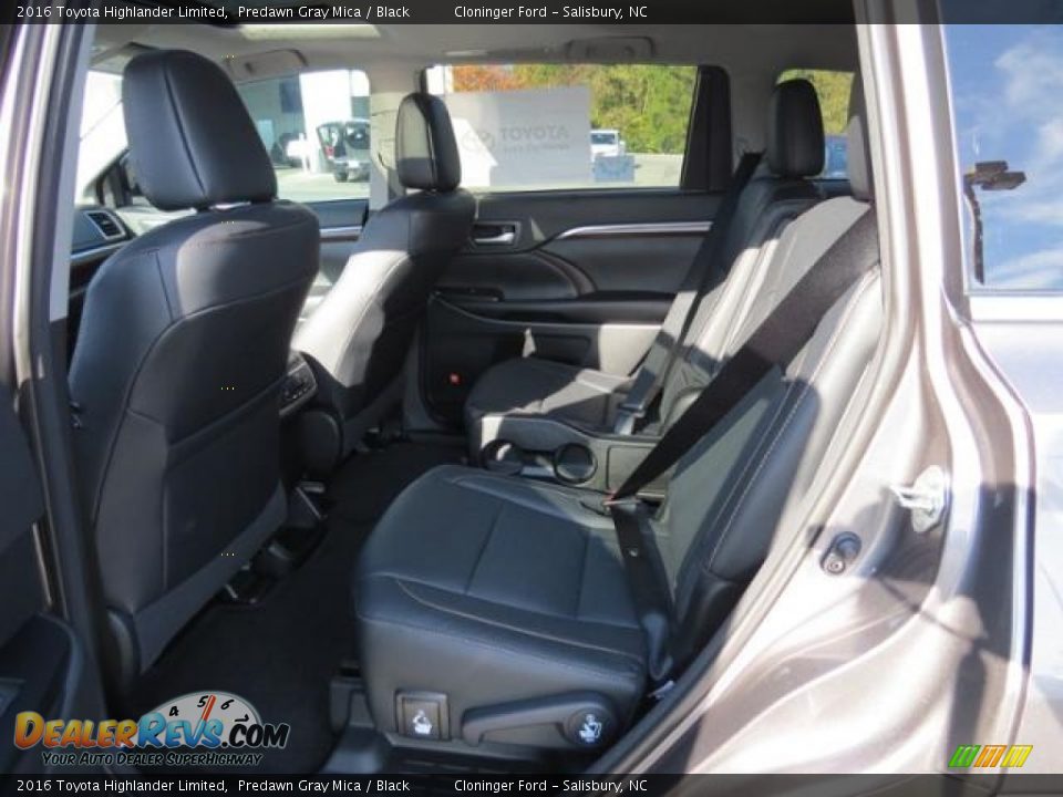 2016 Toyota Highlander Limited Predawn Gray Mica / Black Photo #7