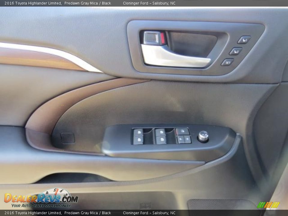 2016 Toyota Highlander Limited Predawn Gray Mica / Black Photo #10