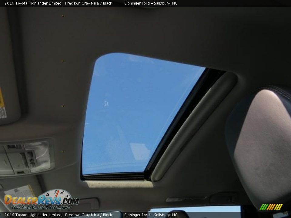 2016 Toyota Highlander Limited Predawn Gray Mica / Black Photo #12