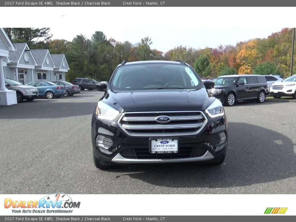 2017 Ford Escape SE 4WD Shadow Black / Charcoal Black Photo #2