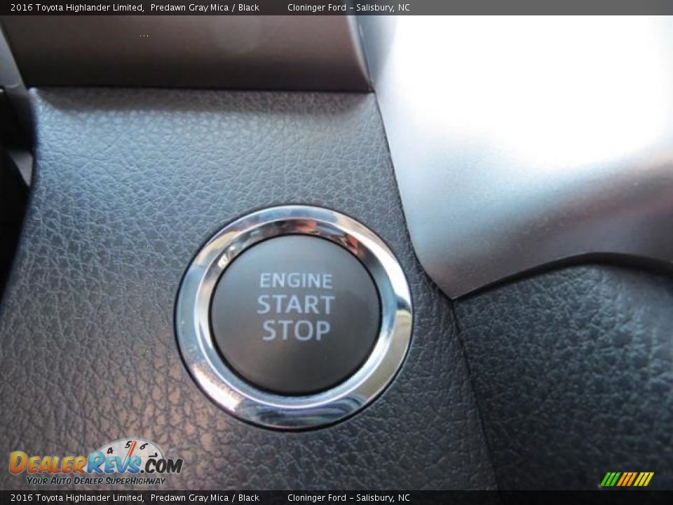 2016 Toyota Highlander Limited Predawn Gray Mica / Black Photo #19