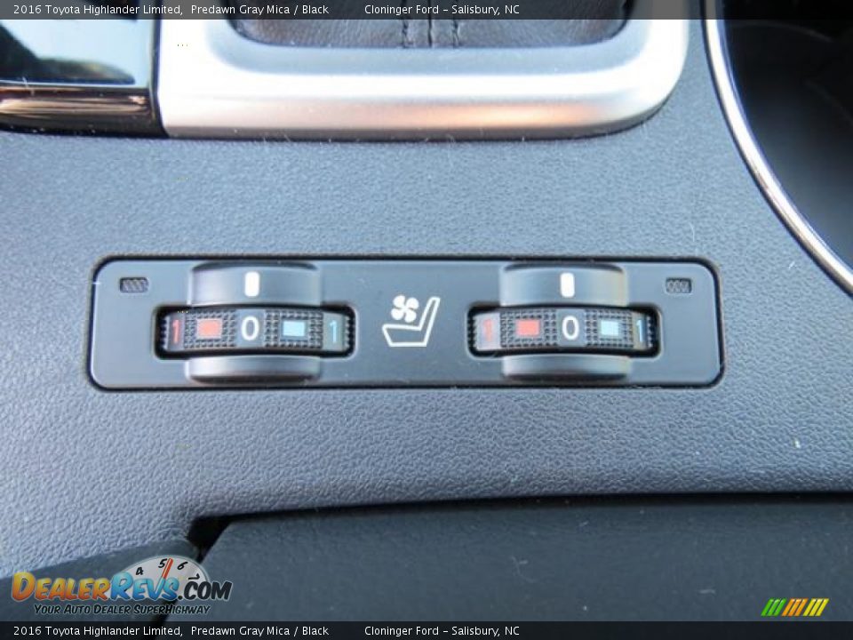 2016 Toyota Highlander Limited Predawn Gray Mica / Black Photo #21