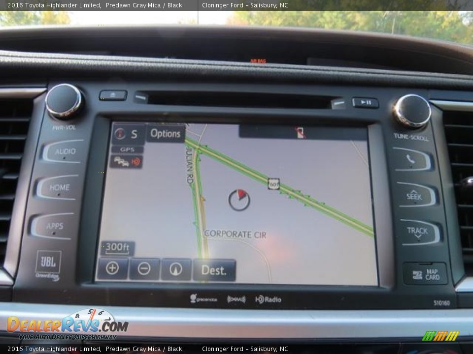 2016 Toyota Highlander Limited Predawn Gray Mica / Black Photo #22