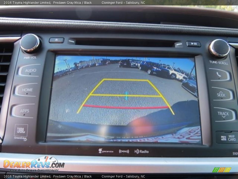 2016 Toyota Highlander Limited Predawn Gray Mica / Black Photo #23