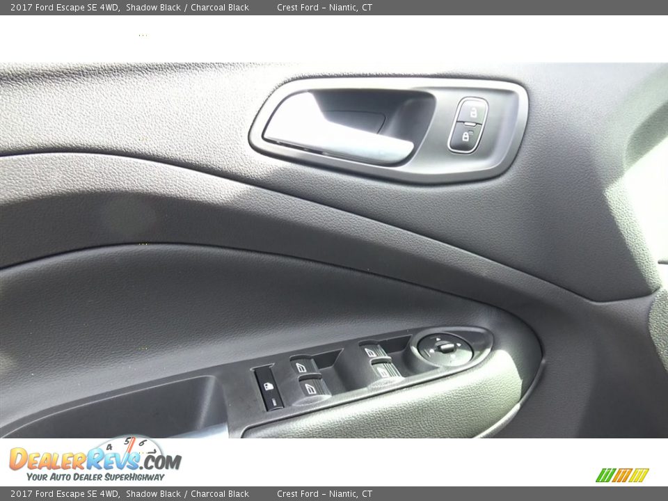 2017 Ford Escape SE 4WD Shadow Black / Charcoal Black Photo #13