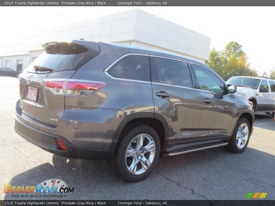 2016 Toyota Highlander Limited Predawn Gray Mica / Black Photo #28