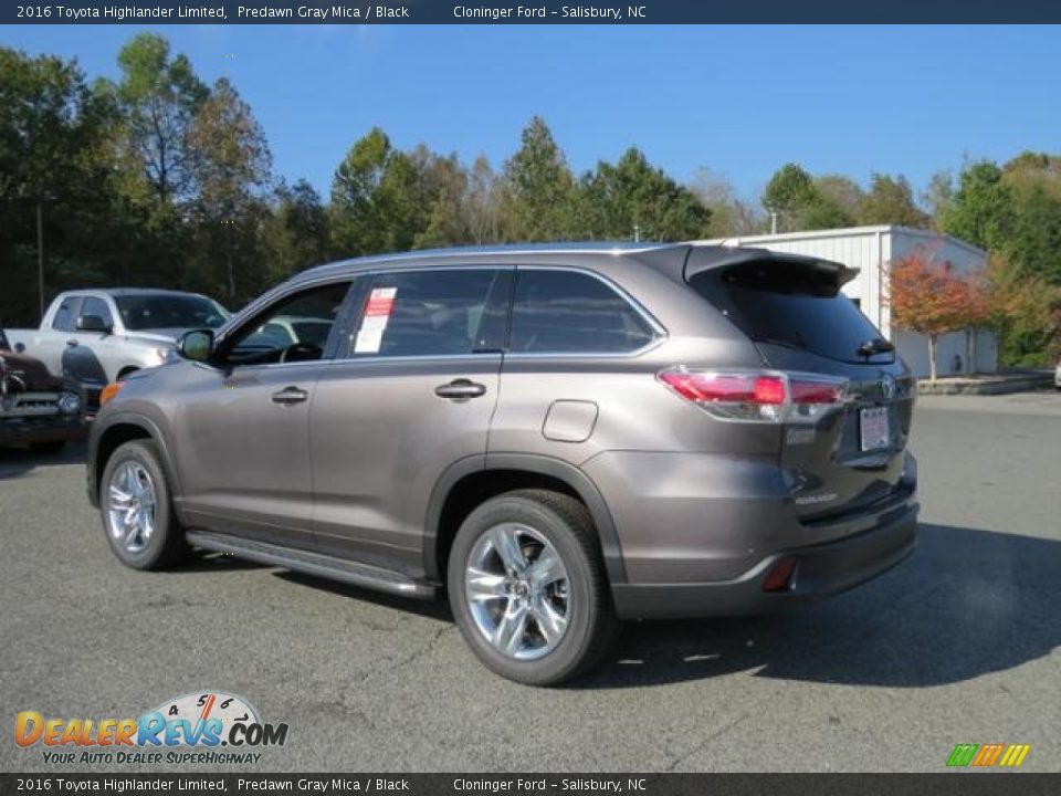 2016 Toyota Highlander Limited Predawn Gray Mica / Black Photo #30