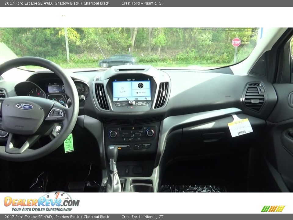 2017 Ford Escape SE 4WD Shadow Black / Charcoal Black Photo #19