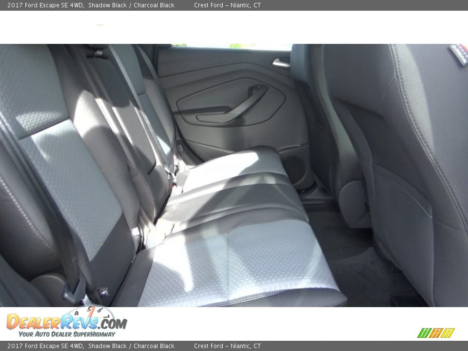 2017 Ford Escape SE 4WD Shadow Black / Charcoal Black Photo #23