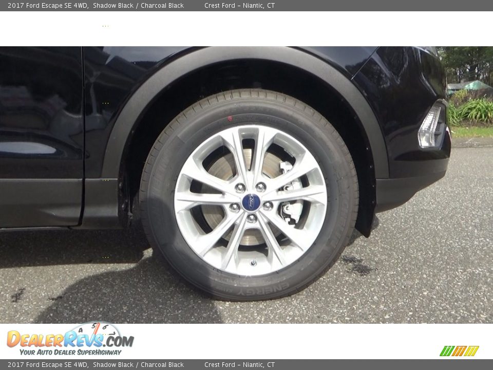 2017 Ford Escape SE 4WD Shadow Black / Charcoal Black Photo #26