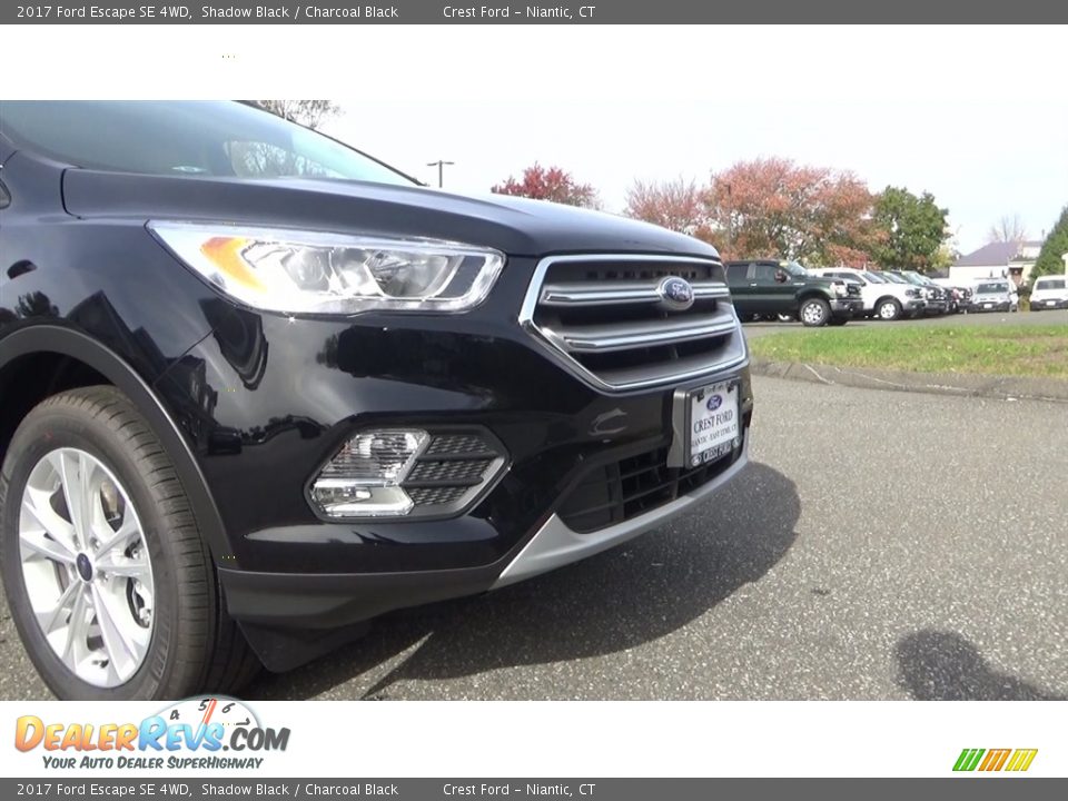 2017 Ford Escape SE 4WD Shadow Black / Charcoal Black Photo #27