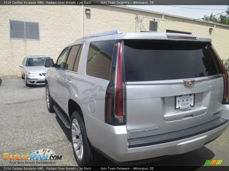 2016 Cadillac Escalade 4WD Radiant Silver Metallic / Jet Black Photo #4
