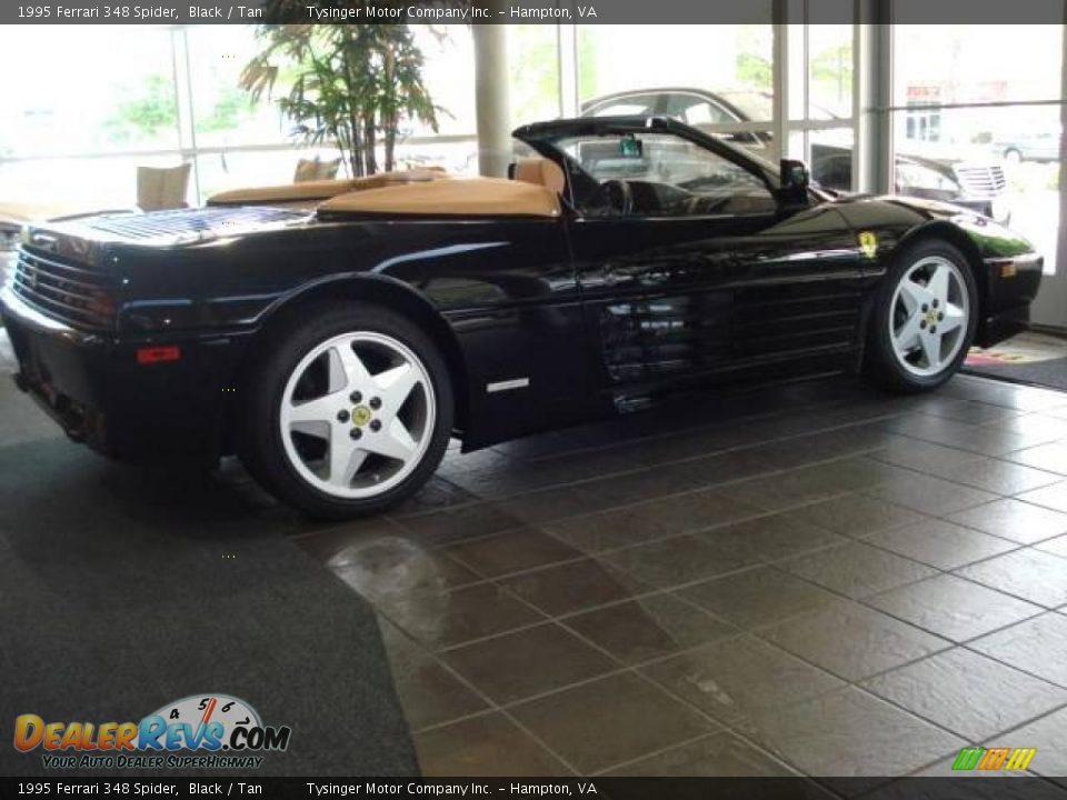 1995 Ferrari 348 Spider Black / Tan Photo #5