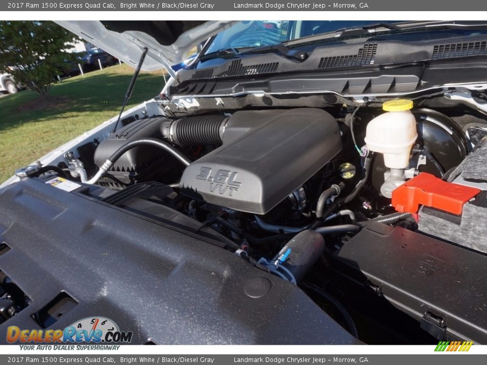 2017 Ram 1500 Express Quad Cab 3.6 Liter DOHC 24-Valve VVT Pentastar V6 Engine Photo #8