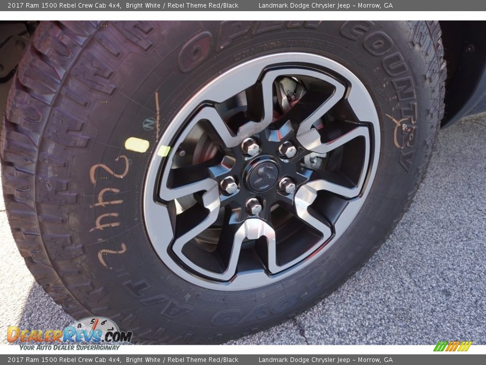 2017 Ram 1500 Rebel Crew Cab 4x4 Wheel Photo #4