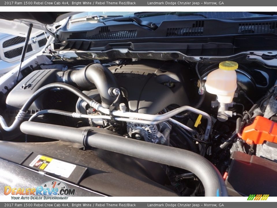 2017 Ram 1500 Rebel Crew Cab 4x4 5.7 Liter OHV HEMI 16-Valve VVT MDS V8 Engine Photo #8