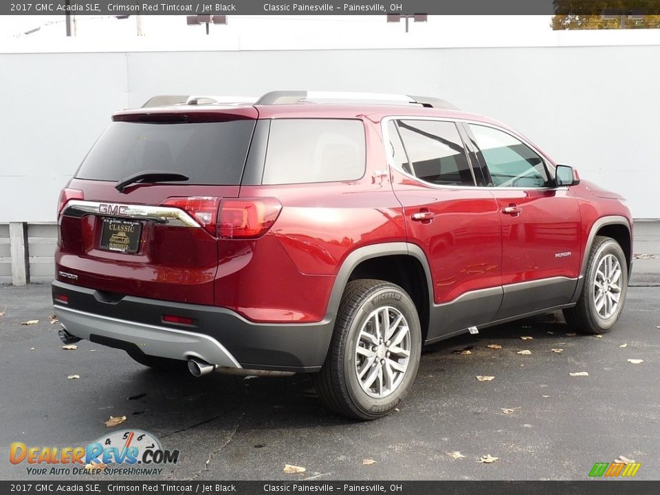 2017 GMC Acadia SLE Crimson Red Tintcoat / Jet Black Photo #2