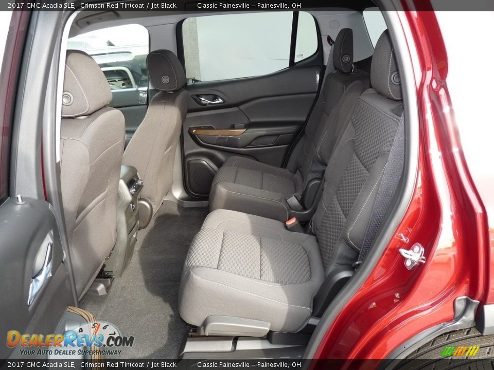 Rear Seat of 2017 GMC Acadia SLE Photo #7
